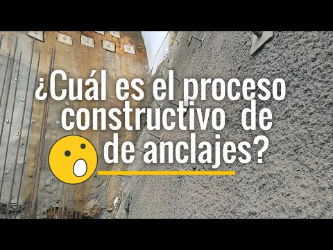 Download MP3 ¿Cuál es el proceso constructivo de anclajes pasivos? ¿Cómo se estabilizan taludes con anclajes?