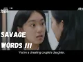 Savage Words as I-rang confronts Eun-Seo about the secret Doctor Cha episode 8 Eng sub