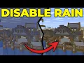 How To Turn Off Rain in Minecraft