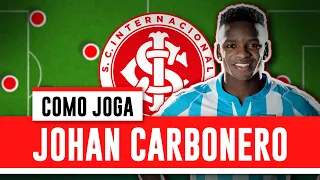 COMO JOGA JOHAN CARBONERO | O ESTILO DO NOVO ATACANTE DO INTER