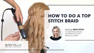 How to Do a Top Stitch Braid