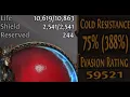 COLD DOT life/cold res stacking elementalist showcase