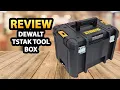 DEWALT TSTAK Tool Box DWST17806 Review