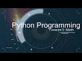 Python Programming - Session