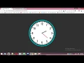 CSS analog clock Make Analog clock animation using html and css
