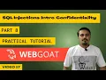 WebGoat 8 SQL Injection Tutorial WebGoat Challenge Solution Cyber World