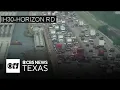 Traffic snarled near Rockwall after multi-vehicle crash on I-30