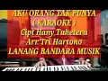 Download Lagu AKU ORANG TAK PUNYA,KARAOKE Cipt Hanny Tuheteru,Arr Tri Hartono,LANANG BANDARA MUSIK.