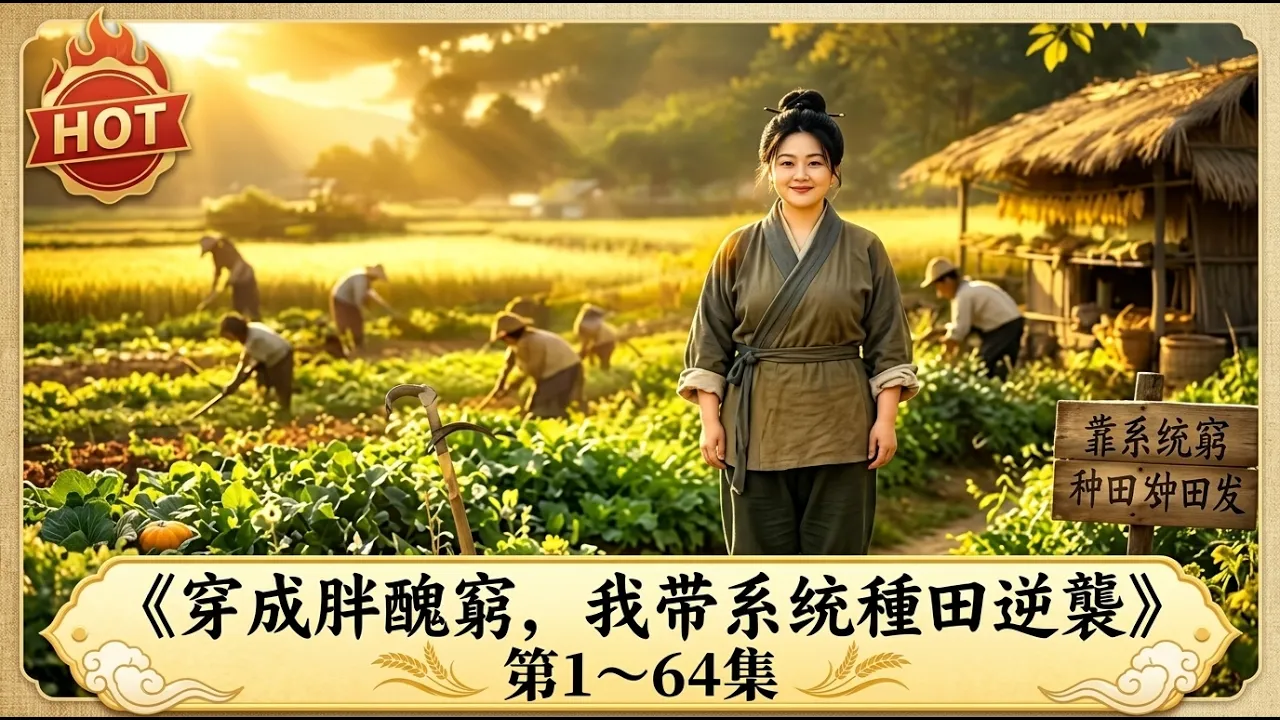 穿成胖醜窮,我帶系統種田逆襲
