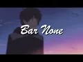 Bar None - Jordan Davis (slowed & reverb)