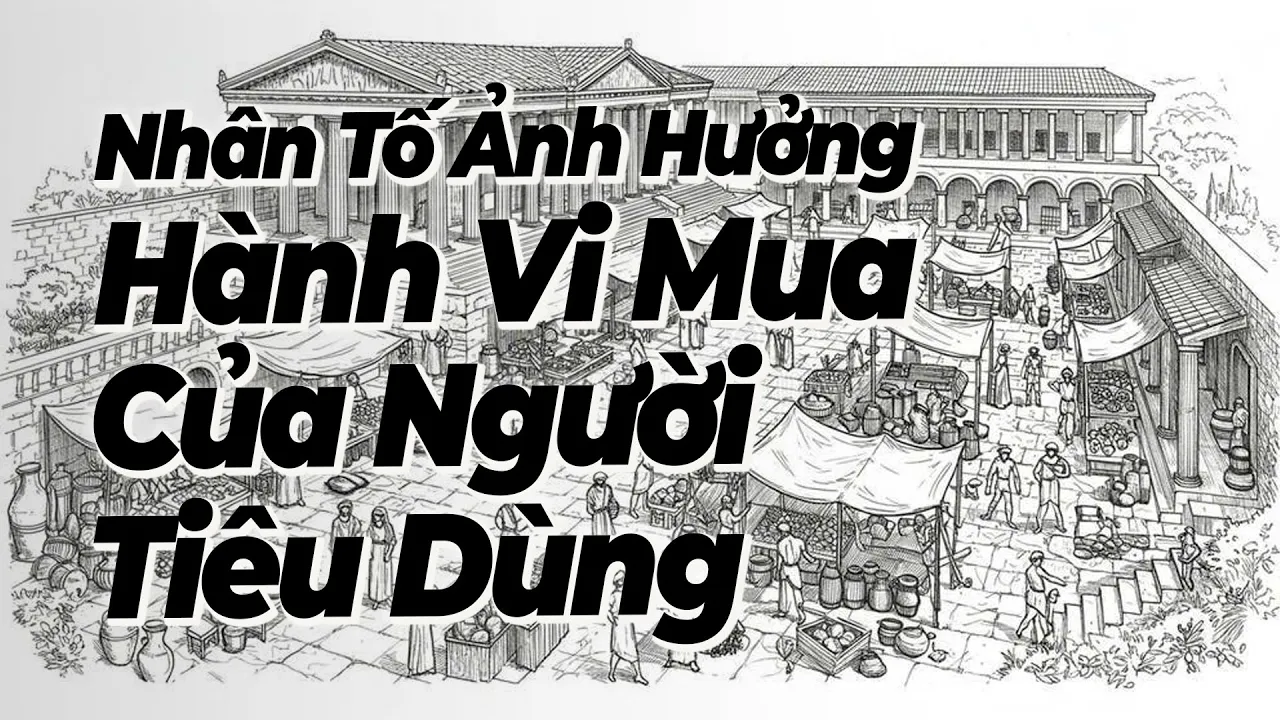 Marketing Căn Bản - Bài 13: Những Nhân Tố Cơ Bản Ảnh Hưởng Tới Hành Vi Của Người Tiêu Dùng
