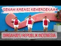 Lagu Senam kreasi_ Hari kemerdekaan 17 agustus 45_ mudah di ikutin