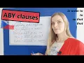 Aby Clauses When to Use aby in Czech Phrases and How to Form This Construction
