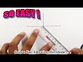 How to draw a star with a ruler Easy Drawings Star Drawing Easy