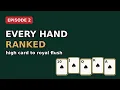 Poker Hand Rankings Fully Explained