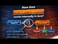How does compareTo method works internally in Java