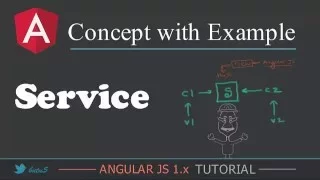 AngularJS 1 x Tutorial Service Overview