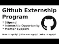 GitHub Externships Best Opportunity for Undergraduates Earn Stipend working on project