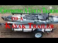 DIY Kayak Trailer Conversion From 5x8 Utility trailer to PVC bunk Kayak Trailer