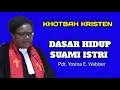 Download Lagu Kasih Kristus Dasar Hidup Suami Istri - Khotbah Kristen Pdt. Yosina E. Wabiser