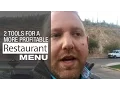 2 Tools for a More Profitable Restaurant Menu