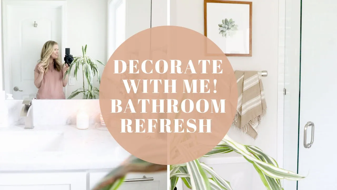Decorate With Me! Office + Guest Bathroom Refresh + Plants 