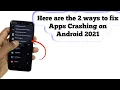 How to fix Apps keeps crashing on Android - Apps don t works