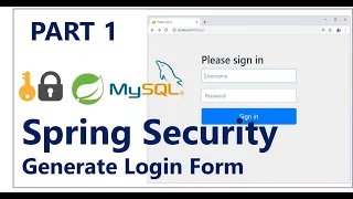 Part 1 - Add Login Page in Spring Application Using Spring Security