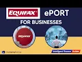 What is Equifax ePORT - Features Benefits How to Register Intelligent Finance Guide