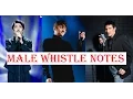 Lagu Male Singers - Whistle Notes Register Part 1