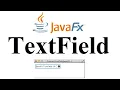 JavaFX Tutorial 05 - Create TextField Java GUI