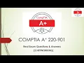 CompTIA A Certification Real Exam Questions Answers 220-901 - Networking