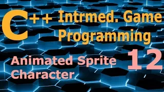 Intermediate C Game Programming DirectX Animated Sprite Character Tutorial 12