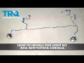 How to Install Fog Light Kit 2014-2019 Toyota Corolla