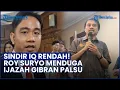 Download Lagu KEMBALI BIKIN GEGER! Roy Suryo Menduga Ijazah Gibran Palsu hingga Sindir Soal IQ Rendah