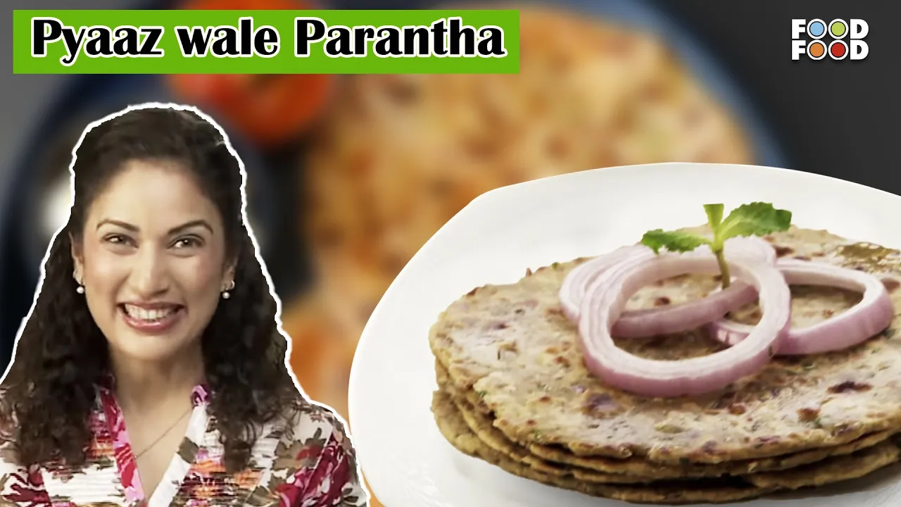          Pyaaz wale Parantha   Paratha Recipe in Hindi   FoodFood