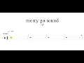 Download Lagu eaJ - merry go round | DRUM SHEET MUSIC
