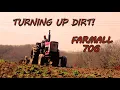 Farmall 706 Discing New Hay Field Prep