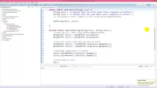 Java NIO Gathering and scattering