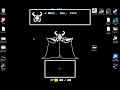 Playing Undertale on my wallpaper