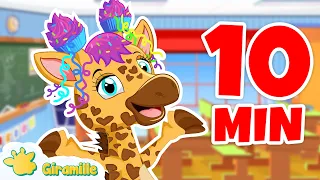 MEU LANCHINHO E A FESTINHA SURPRESA DA GIRAMILLE - 10 min | Desenho Animado Educativo Musical