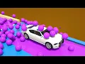 Baby Shark + Wheels On the Bus - Big footballs and large trucks, Baby Nursery Rhymes & Kids Songs
