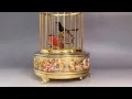 Download Lagu VINTAGE REUGE CAPODIMONTE SINGING BIRD CAGE AUTOMATON MUSIC BOX