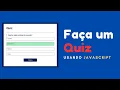 Como Criar um Quiz Simples com HTML CSS e JavaScript