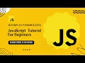 JavaScript Display Possibilities Tutorial for Beginners in Hindi Urdu