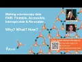 Making microscopy data Findable Accessible Interoperable and Re-usable Why What How