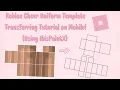 Roblox Template Transferring for Cheer Uniforms Tutorial IbisPaintX MOBILE