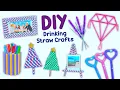 15 DIY Projects With Drinking Straws - Amazing Drinking Straw Crafts and Life Hacks