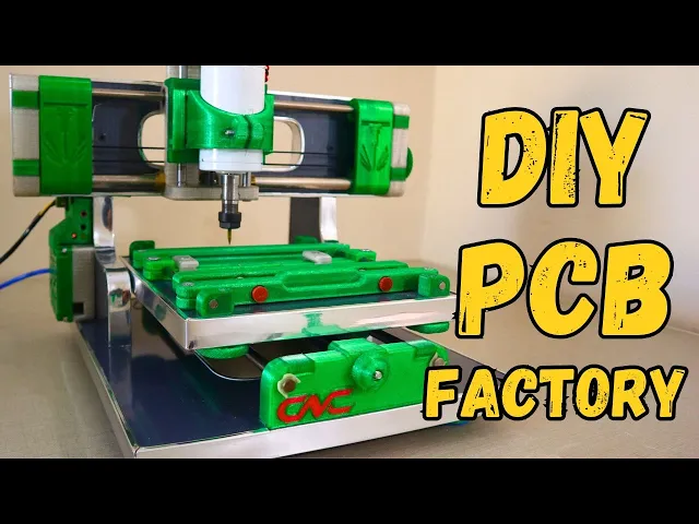 PCB Milling CNC (PCB Mini Factory ) video thumbnail