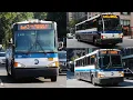 MTA Bus Company 2013 MCI D4500CT Action on the BxM3 BxM4 and BxM11 in the Bronx and Manhattan
